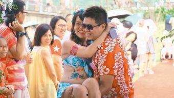 比基尼婚礼在线视频,海岛风情，甜蜜见证